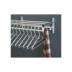 Coat Rack with Shelf and Extra Hooks 48" Long