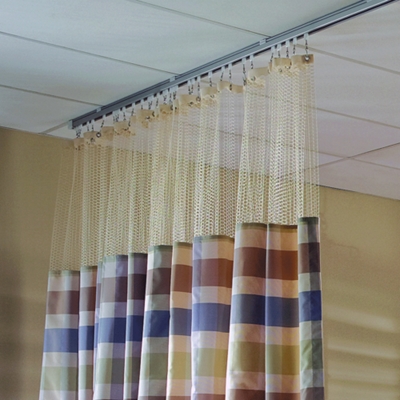 Striped Print Privacy Curtain - 102"W x 86"H