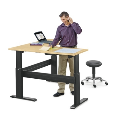 Height adjustable deals corner desk