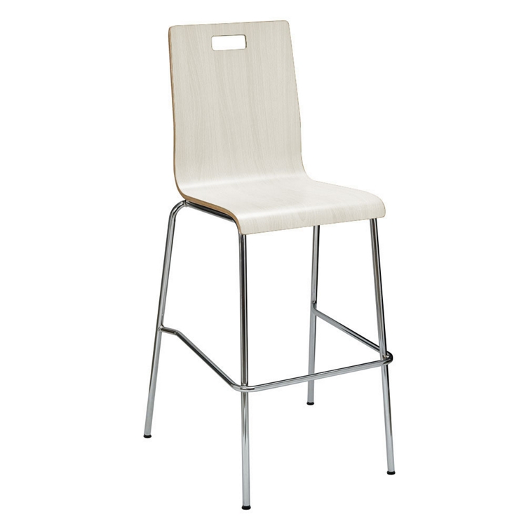 Barista High-Back Bar Height Cafe Stool