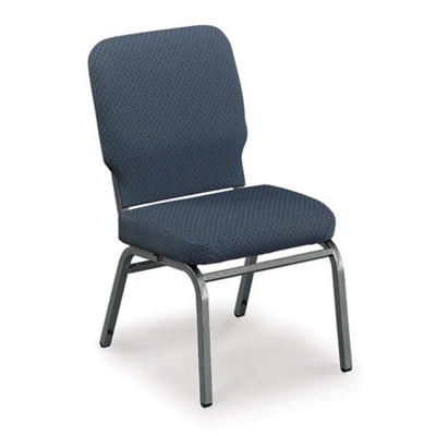 Specialty Furniture Big and Tall Armless Ganging Fabric Stack Chair