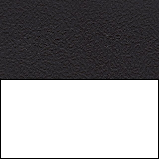 Black Back/White Seat