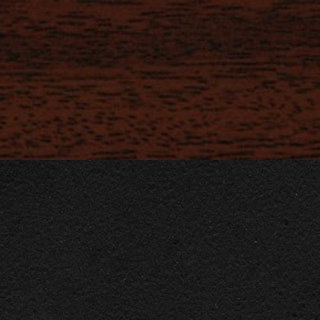 Black Top/Dark Mahogany Chairs