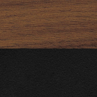 Black Top/Walnut Chairs
