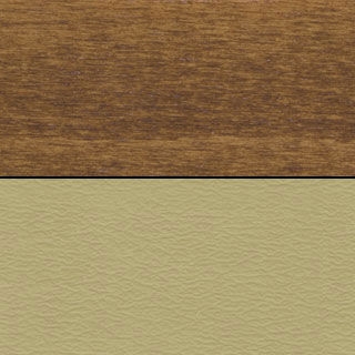 Walnut Back/Sage Seat