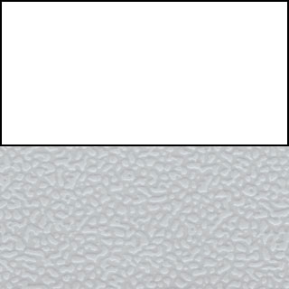 White Back/Light Gray Seat