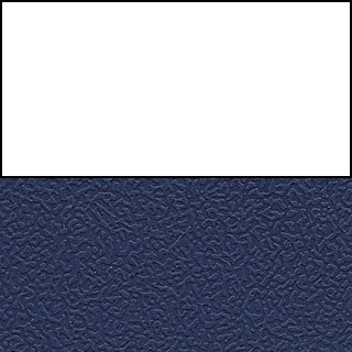 White Back/Navy Seat