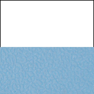White Back/Sky Blue Seat