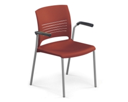 Strive Stack Chair with Arms