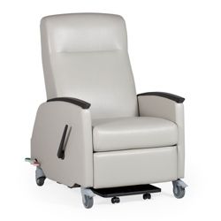 Healthcare Vinyl Recliner with Locking Casters