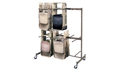 Two Tier Folding Chair Caddy