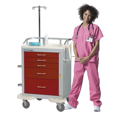Emergency Cart with 4 Drawers
