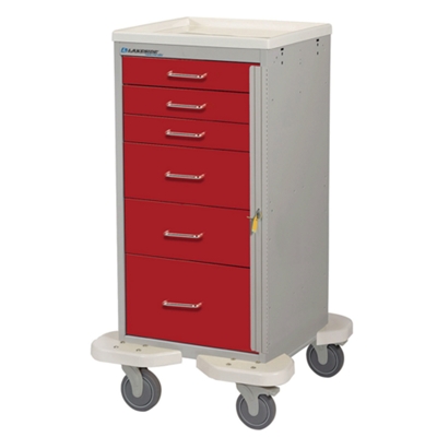 6-Drawer Emergency Mini Cart