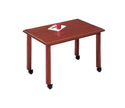 Rectangular Conference Table with Casters - 60" x 36"