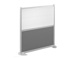 Framewall Freestanding Movable Room Divider - 52"W x 53"H