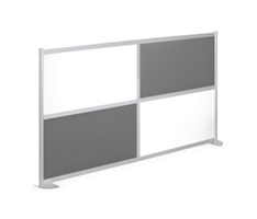 Framewall Freestanding Movable Room Divider -100"W x 53"H