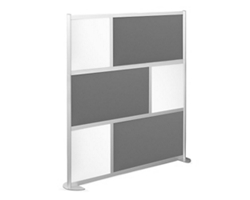 Framewall Freestanding Movable Room Divider - 76"W x 78"H