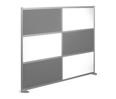 Framewall Freestanding Movable Room Divider - 100"W x 78"H