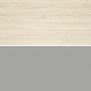 Natural Top/Silver Edge