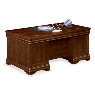 At Work Writing Desk 72W x 24D w/ Modesty Panel by NBF Signature Series