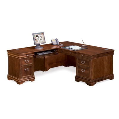 Pont Lafayette L-Desk with Left Return