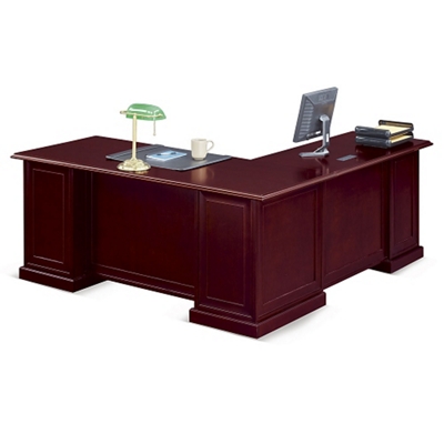 Cumberland L-Shaped Desk with Left Return - 72"W x 80"D