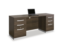 Metropolitan Double Pedestal Storage Credenza 72"W x 21"D