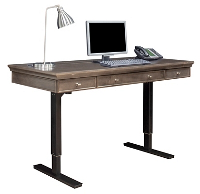 Statesman Adjustable Height Sit-Stand Desk - 60"W