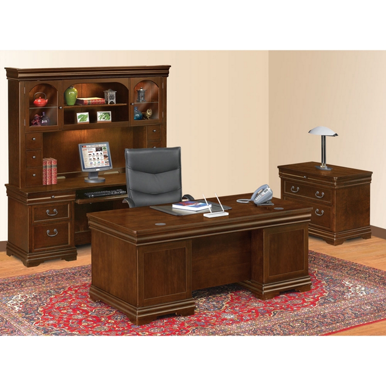 Shop classic storage hutches and matching cabinets at National Business Furniture for an elegant office upgrade. Order now!