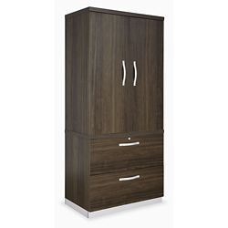 Metropolitan Storage Cabinet with Lateral File - 78"H