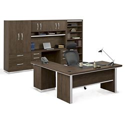 Metropolitan L Desk Suite
