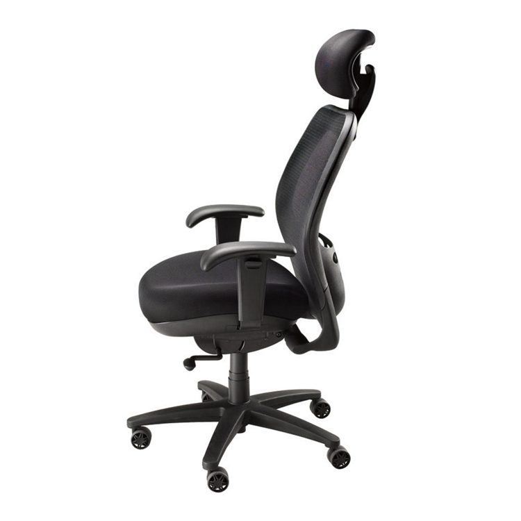 SXO Mid-Back Mesh Chair with Headrest
