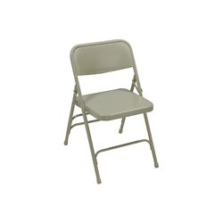 Triple Brace Steel Folding Chair