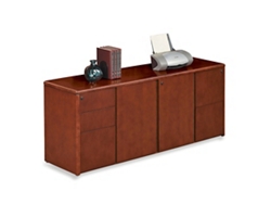 バーガンディ ノースリーブ フレアドレス Parley Lateral File Credenza – 72