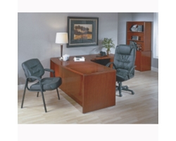 Right L-Shape Desk with Bow Front