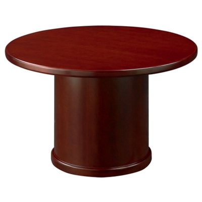 Contemporary Four Seat Round Conference Table - 42DIA by NBF Signature  Series