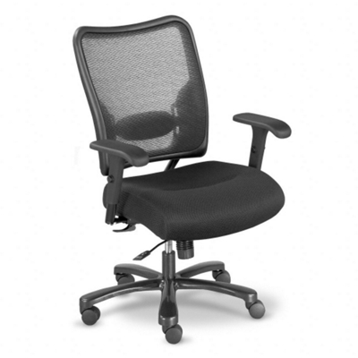 Big & Tall Office Chair w/ Headrest, 400-Pound Capacity