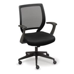 Essential Collection Mesh Chair with Memory Foam Seat