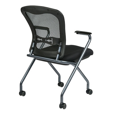 Pro-Line II® Deluxe Nesting Mesh Folding Chair