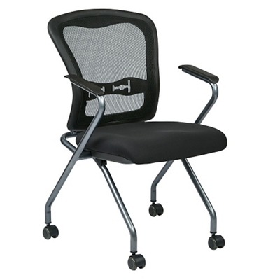 Pro-Line II® Deluxe Nesting Mesh Folding Chair
