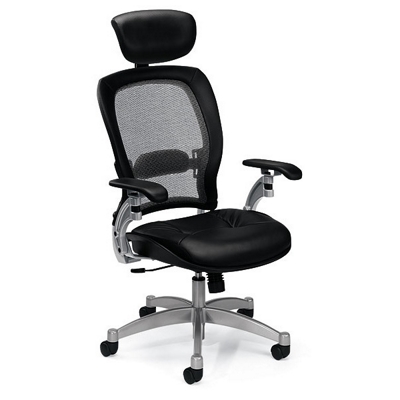 Ergonomic Mesh Office Chair - High Back Multifunction Computer Desk Chair  with Adjustable Headrest, 4D Arms, Lumbar Support, Tilt Function and Heavy  Duty Base - Ergonomic Design for Back Pain, Black 