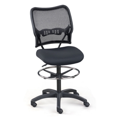 Space Armless Mesh Drafting Stool