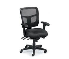 Pro-Line ProGrid® Ergonomic Mid-Back Mesh Chair with Arms