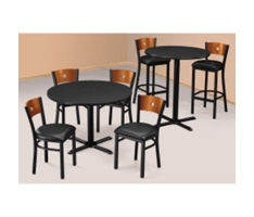 29"H Standard and 42"H Bar Height Table Sets