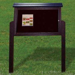 Double Sided Outdoor Message Center - 40" x 96"
