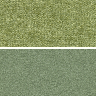 Avocado Fabric-Sage Vinyl