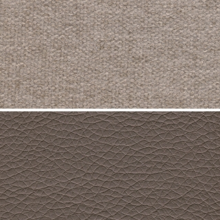 Taupe Fabric-Java Vinyl
