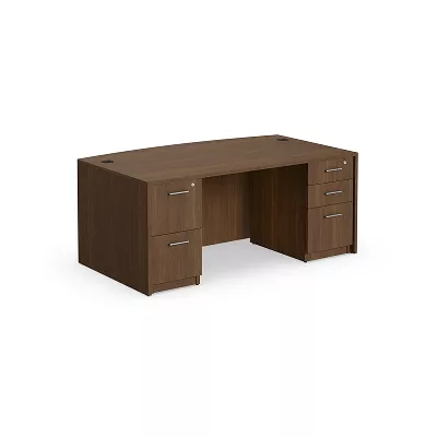 rectangle-shaped desks