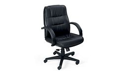 Mid-Back Leather Executive Chair