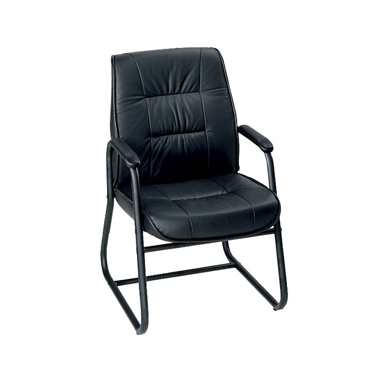 Mid-Back Leather Guest Chair